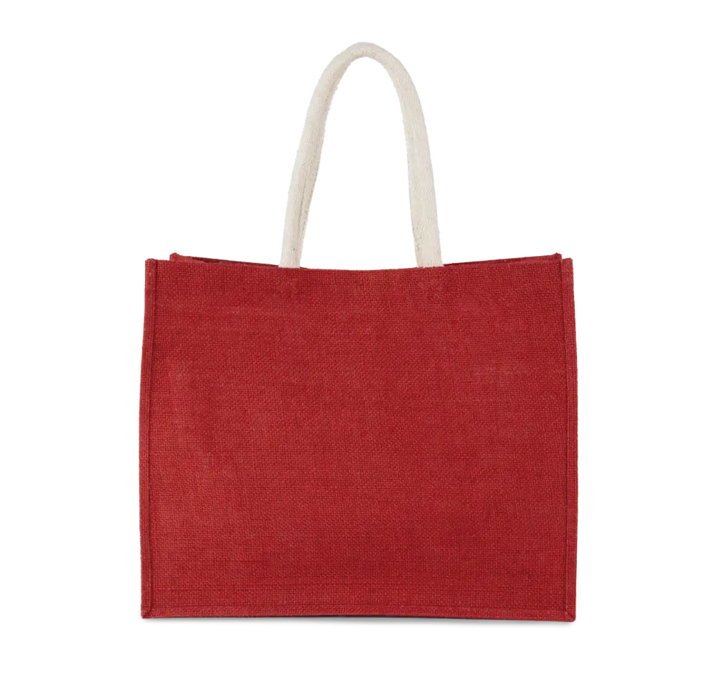 Sac de plage en jute - grand modèle