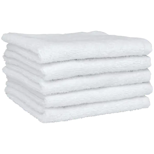 [K104] Kariban serviette d'invité 30/30 cm Noir ou Blanc